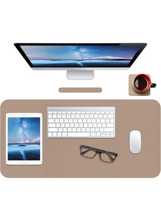 Leather Desk Mat Desk Pad Desktop Mat Waterproof Desk Mat For Desktop Desk Mat For Keyboard And Mouse Leather Mouse Pad Protector For Office And Home 76 * 36.5Cm M Beige - pzsku/Z4568BA2CAE826E65B29DZ/45/_/1722500783/8653b4e3-146c-4db8-8fb8-b050f28f5897