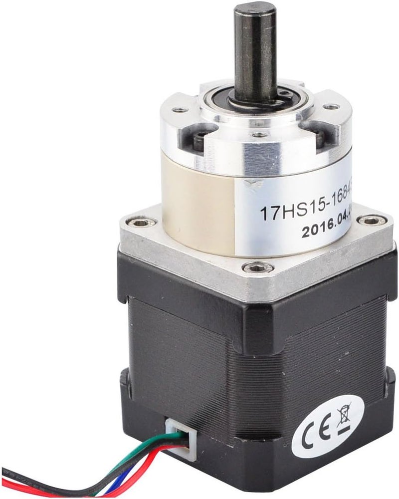 STEPPERONLINE 5:1 Planetary Gearbox Nema 17 Stepper Motor 1.68A for DIY CNC Robot 3D Printer - Image 2