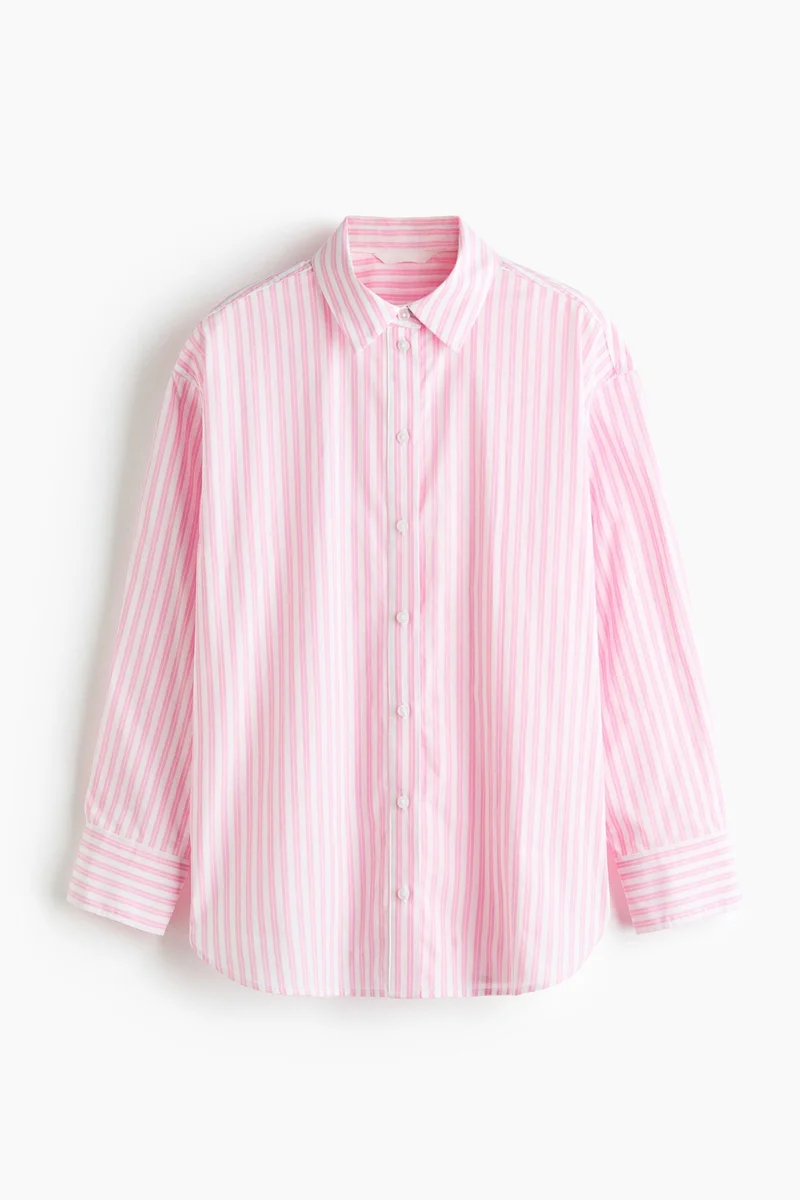 H&M Oversized poplin shirt