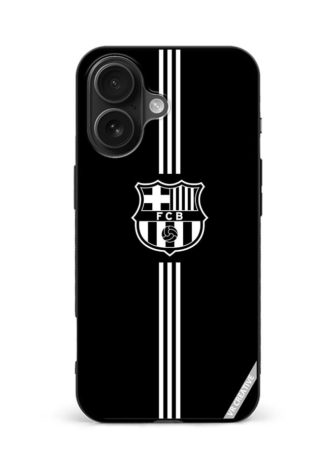 Protective Case Cover For Apple iPhone 16 Fcb Design Multicolour