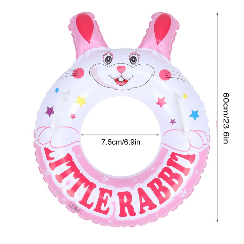 Inflatable Kids Swimming Ring 23 6 Inches Round Pool Float Tube Durable PVC Material - Image 4
