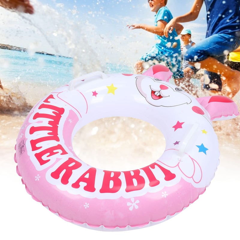 Inflatable Kids Swimming Ring 23 6 Inches Round Pool Float Tube Durable PVC Material - Image 3