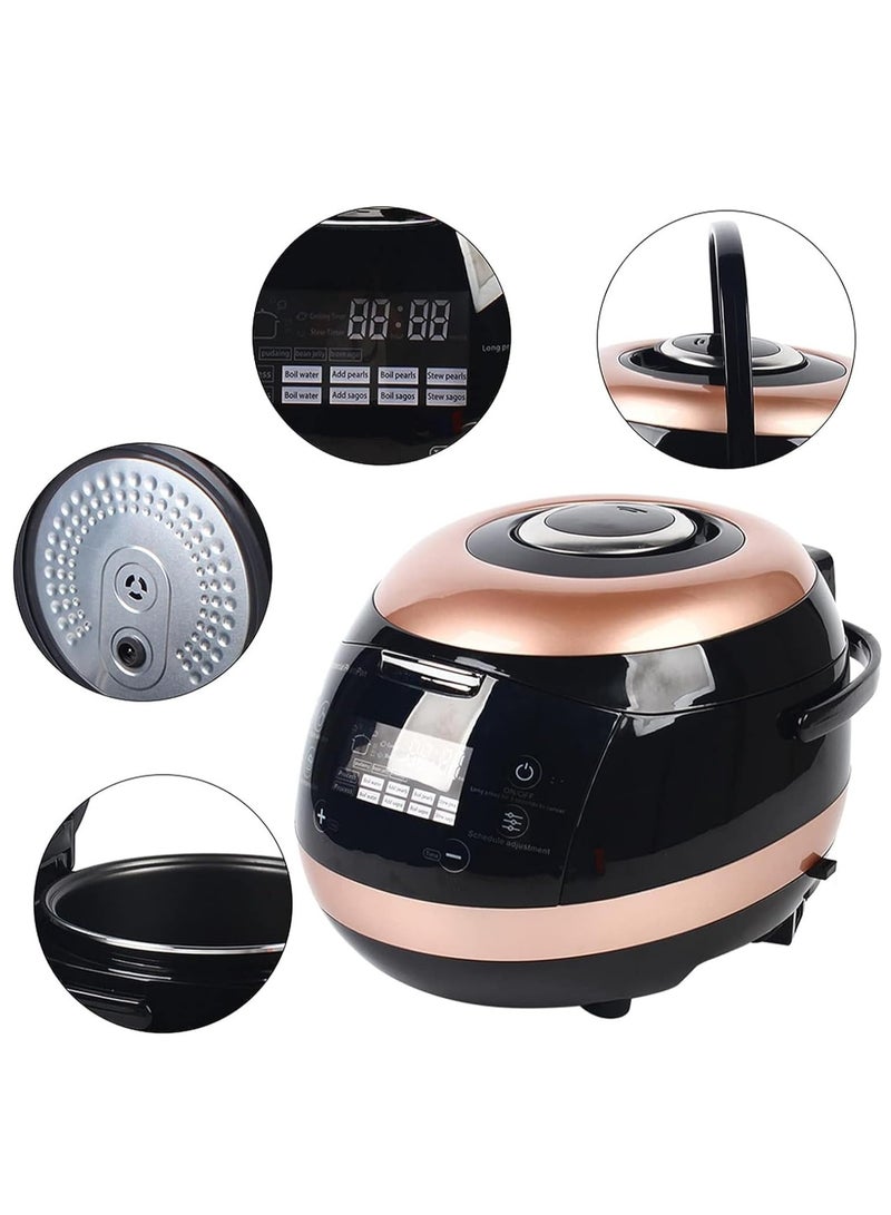 Grace طباخ لؤلؤ التابيوكا الأوتوماتيكي التجاري 5 لتر لصنع شاي البوبا والشاي الفقاعي وشاي الحليب - Image 2