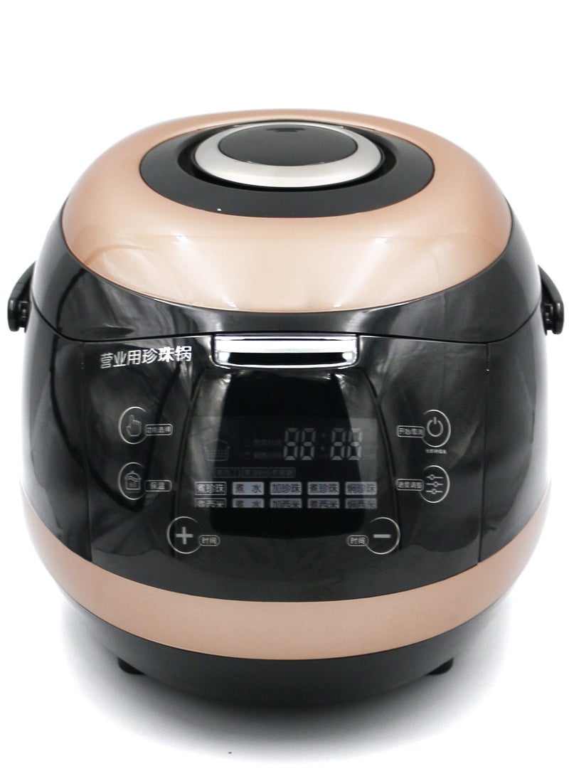 Grace طباخ لؤلؤ التابيوكا الأوتوماتيكي التجاري 5 لتر لصنع شاي البوبا والشاي الفقاعي وشاي الحليب - Image 3