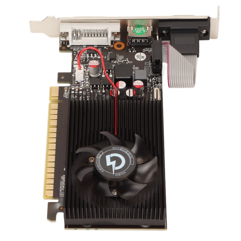 بطاقة رسوميات 4G GDDR3 بتردد 700 ميجاهرتز / 2668 ميجاهرتز و عرض 128 بت تدعم واجهات VGA و DVI وواجهة متعددة الوسائط HD بطاقة رسوميات للألعاب مع مروحة واحدة - Image 5