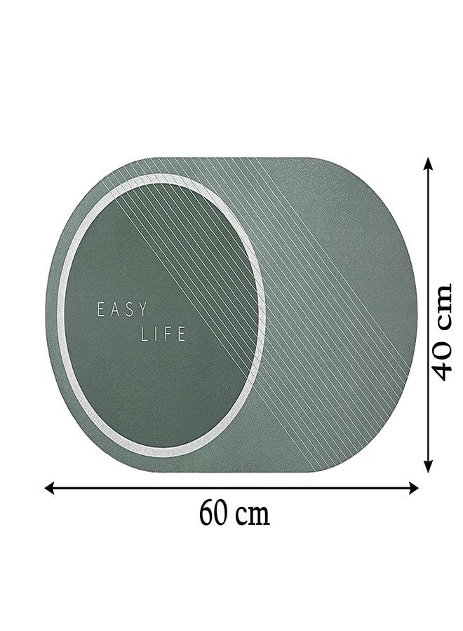 KARTUNBOX Bathroom mats Water soak Door mat - Quick Drying Water Soak Bathroom Mat & Water Absorbent Door Mat, Floor Mat, Doormat, Bathroom Carpet Cushion Mat Office 1pc (40x60cm) (Easy Life) - Image 3