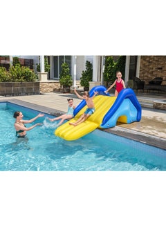 Bestway Bouncer Water Slide 247x124x100Cm  | Summer Water Slip | With Built-in Sprinklers | Summer Water Toy for Backyard | Kids and Adults - pzsku/Z4568FB4E3CD7A045A8E7Z/45/1741417728/2da43475-78f1-4340-b50e-4bd3d1599d03