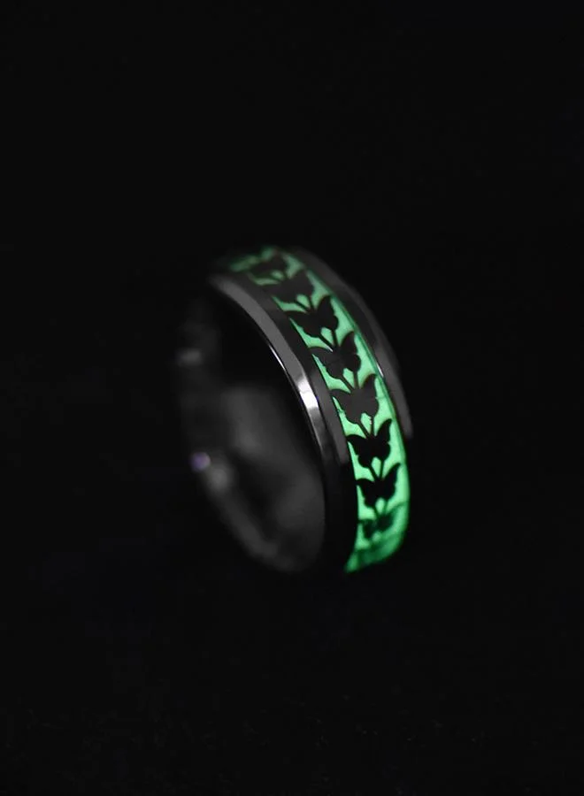Take Two Luminous Butterfly Band Ring