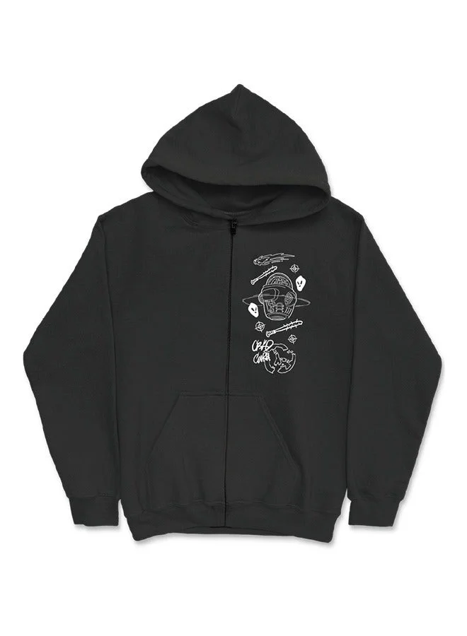 CRKD GURU End Of The World Zip Up