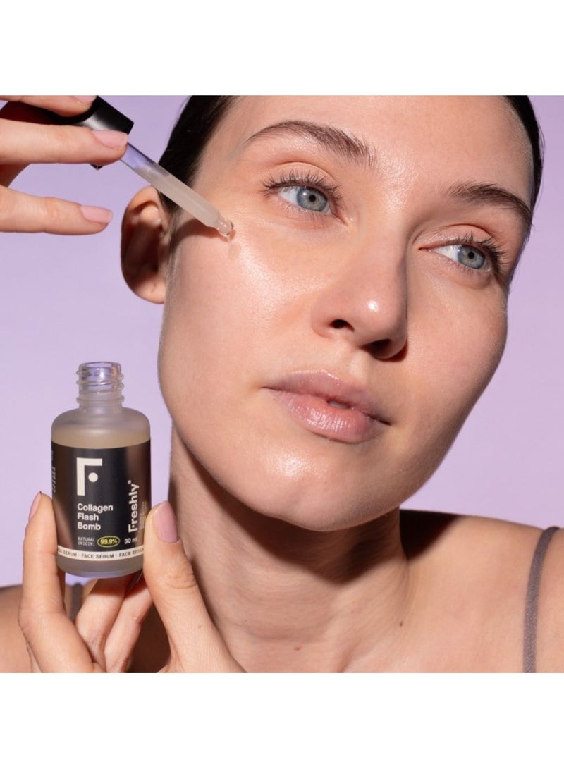 فريشلي سيروم شد الوجه كولاجين فلاش بومب من فريشلي، 30 مل - Image 2