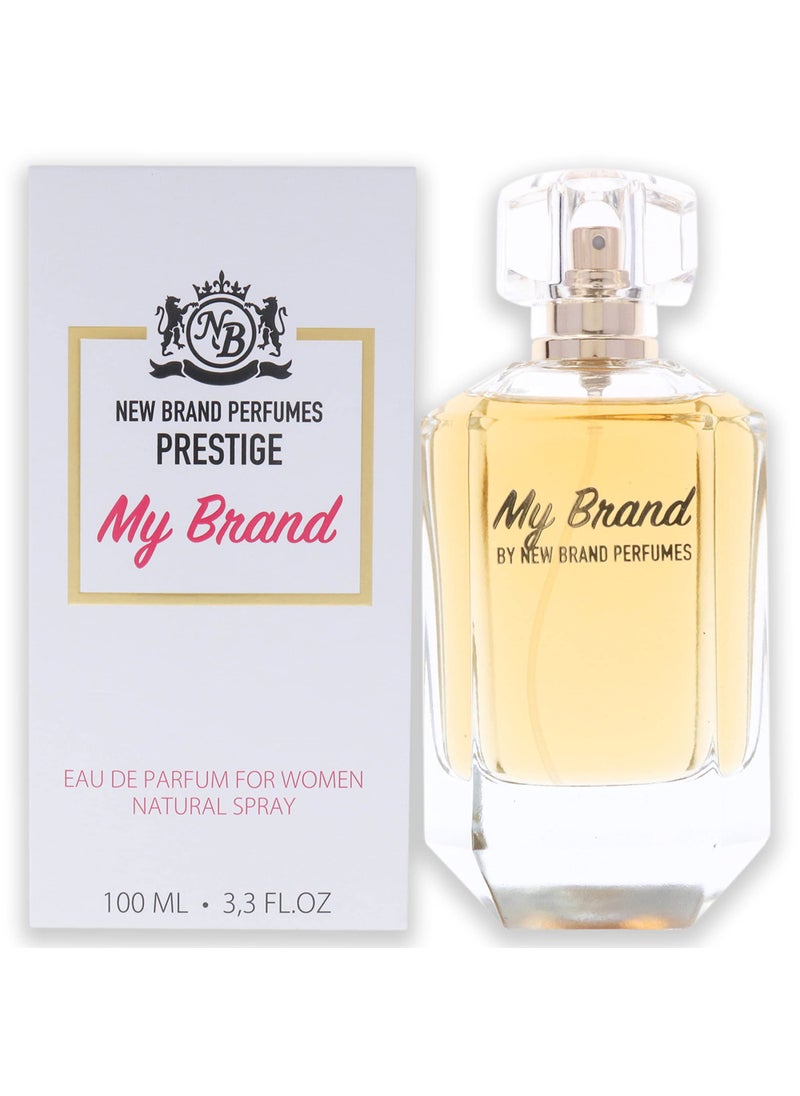 NEW BRAND - New Brand Perfumes My Brand EDP Spray Women 3.3 oz (10196) - Image 1