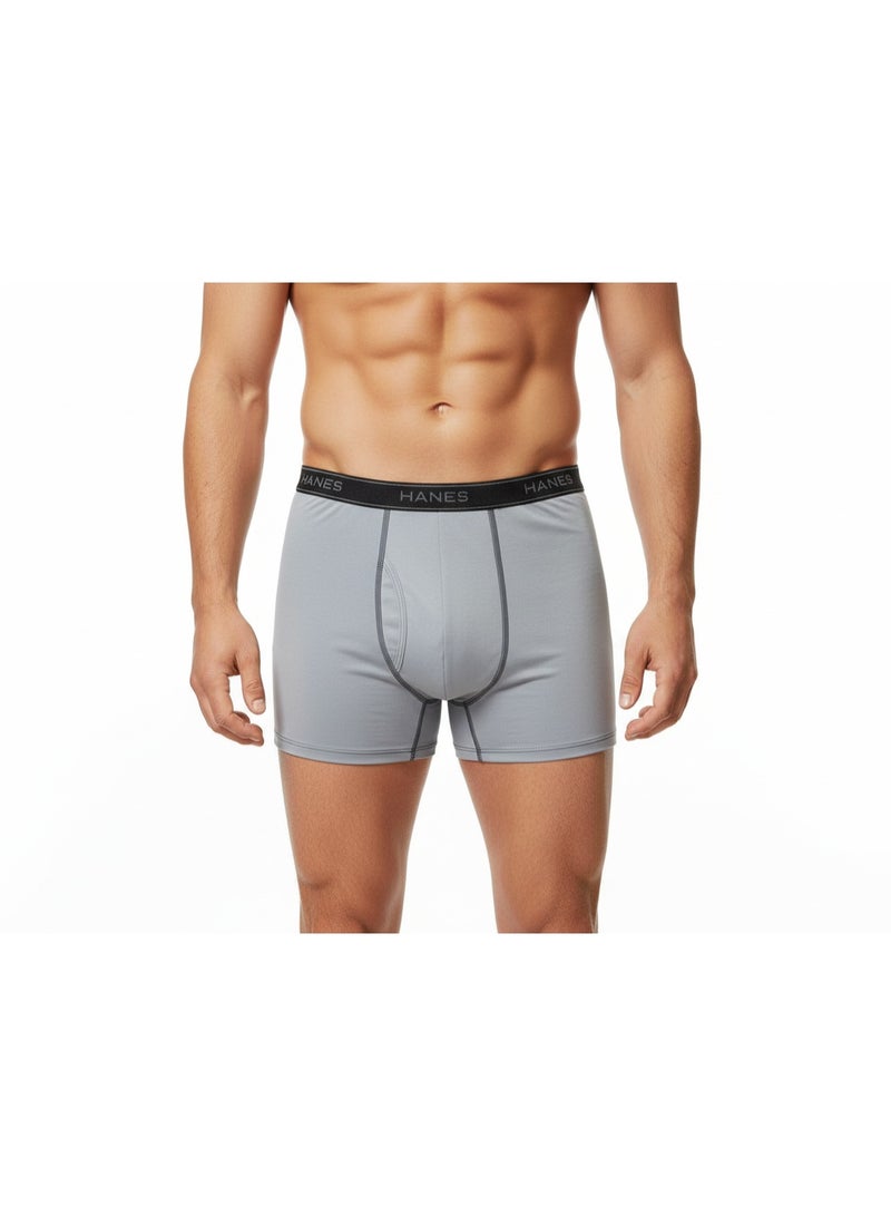 هينز بوكسرات رجالي هانيز كول دراي بدون علامة بطول عادي - Image 1