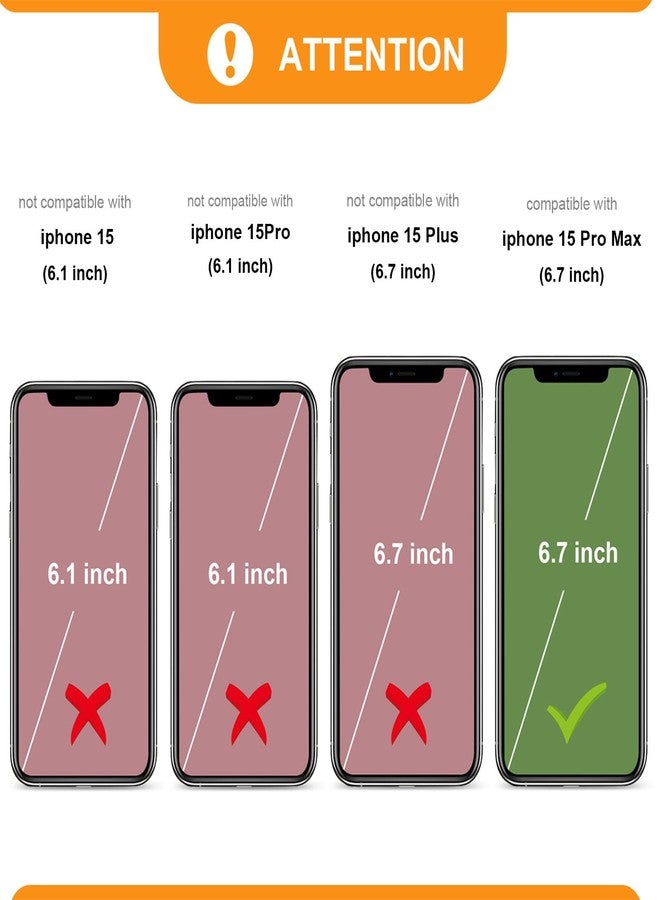 Bocasal Crossbody Wallet Case for iPhone 15 Pro Max with RFID Blocking Card Slot Holder, Magnetic Flip Folio Purse Case, PU Leather Zipper Handbag with Detachable Lanyard Strap 6.7 Inch 5G (Rose Gold) - Image 2