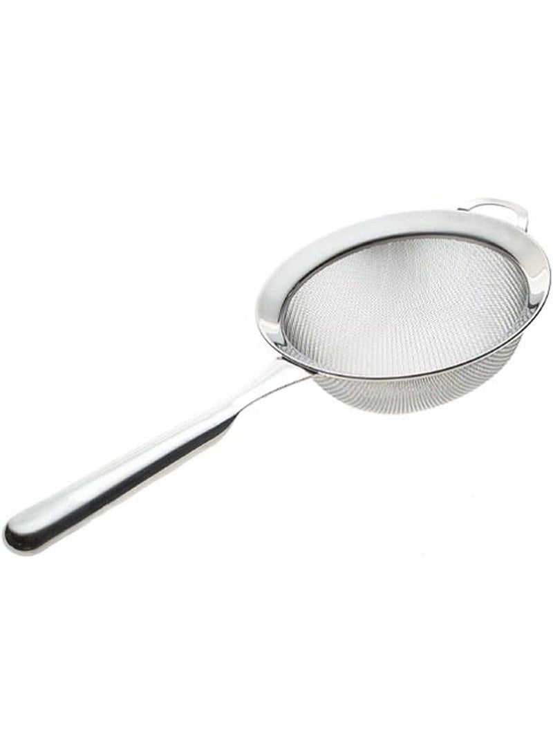 Norpro, 5" KRONA Stainless Steel Double Mesh Strainer, 5", as shown - Image 1