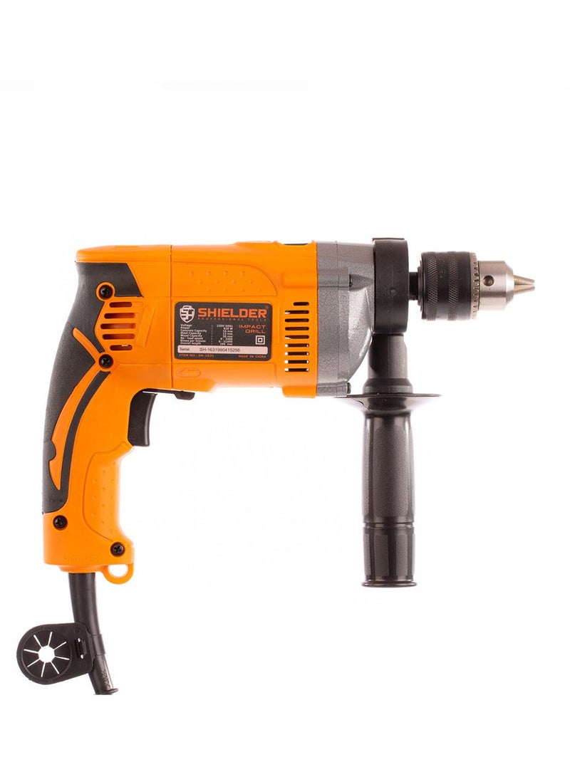 Shielder Hammer Drill Shielder SH-1631 820W Semi Gear Electric Drill With 13mm Keyed Chuck, Variable Speed And Forward Reverse Function - Image 5