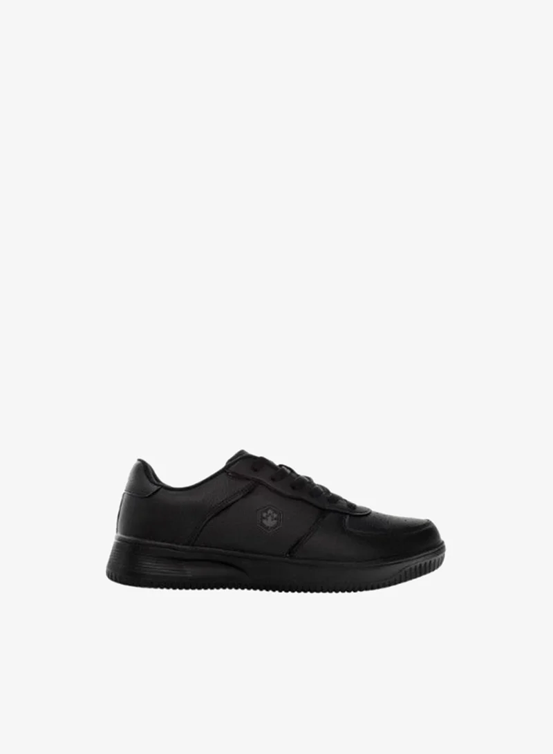Lumberjack Black Lumberjack Men's Black Casual Sneakers | Lightweight Lace-Up Walking Shoes | Comfortable Everyday Fashion Shoes | Durable Low-Top Lifestyle Sneakers for Men | Best Price UAE