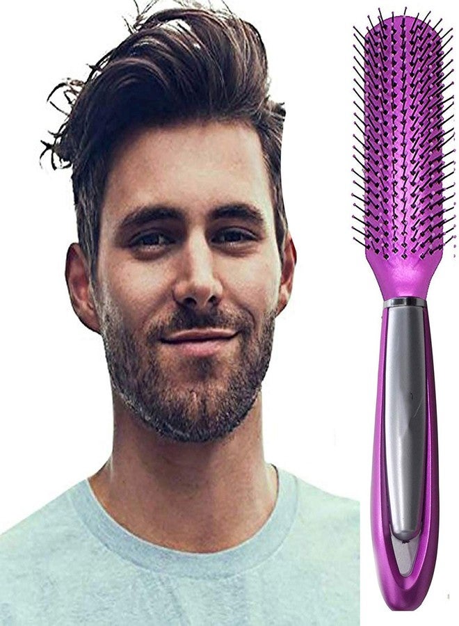 بوكسو فرشاة شعر بوكسو الاحترافية المسطحة للشعر الرطب والجاف للاستخدام المنزلي والصالونات للرجال والنساء، عبوة من قطعة واحدة (فرشاة شعر 7). - Image 5