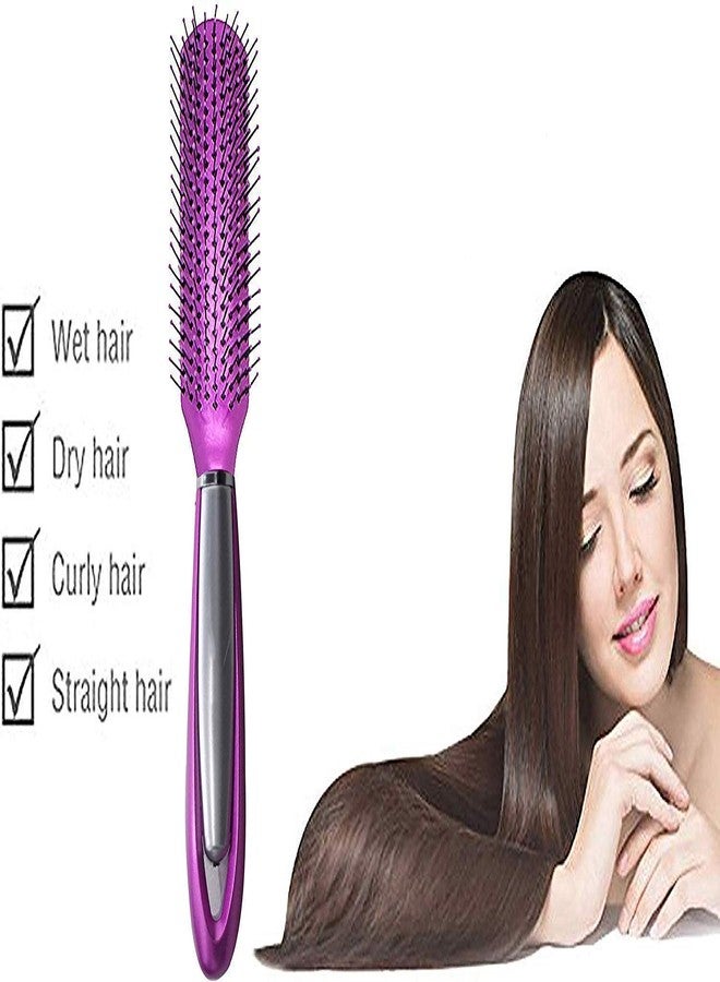 بوكسو فرشاة شعر بوكسو الاحترافية المسطحة للشعر الرطب والجاف للاستخدام المنزلي والصالونات للرجال والنساء، عبوة من قطعة واحدة (فرشاة شعر 7). - Image 3