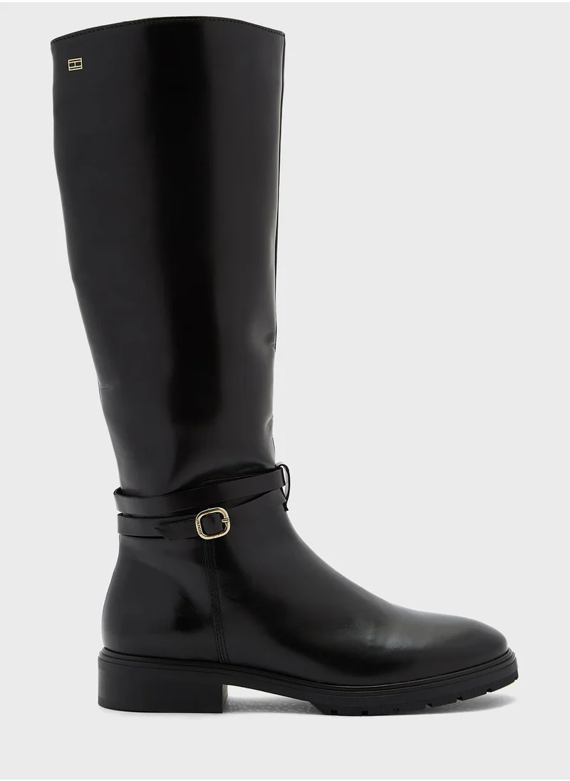 TOMMY HILFIGER Leather High Boots