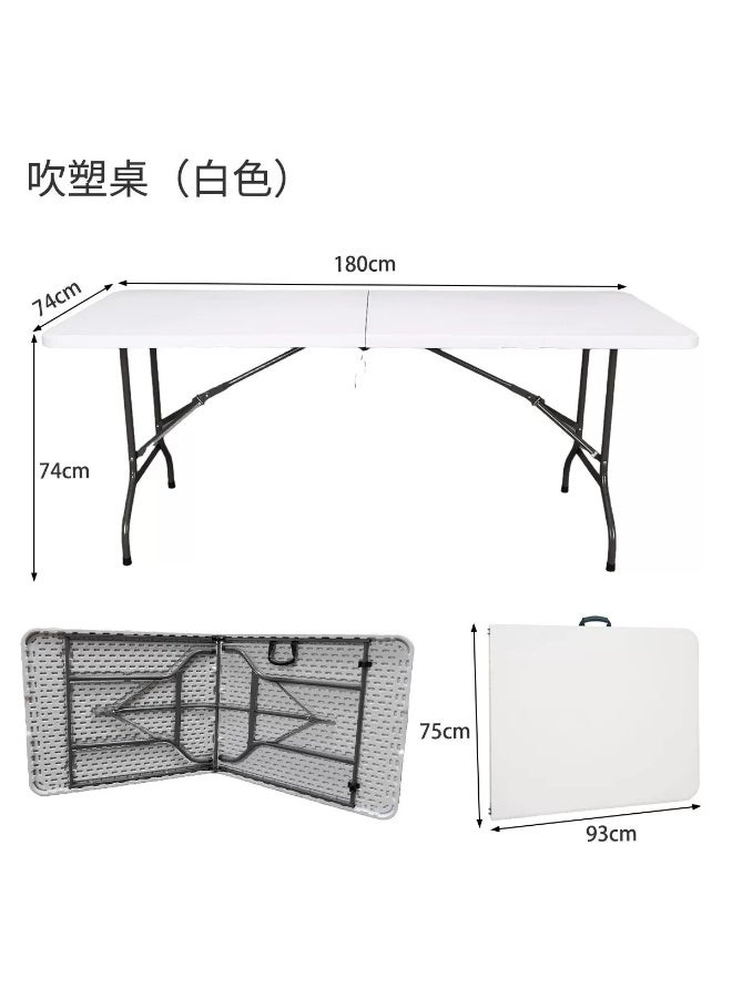 Living Multi-Purpose Foldable Table with Handle – Rectangular Design - Image 4