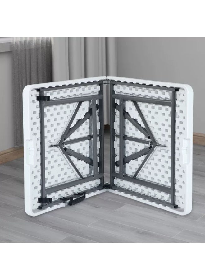 Living Multi-Purpose Foldable Table with Handle – Rectangular Design - Image 2