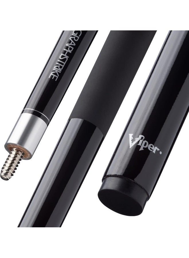 Viper Graphstrike 58" 2-Piece Fiberglass Graphite Composite Billiard/Pool Cue  - Image 1