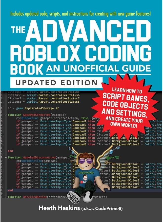 The Advanced Roblox Coding Book: An Unofficial Guide, Updated Edition: Learn How to Script Games, Code Objects and Settings, and Create Your Own World! - Image 1