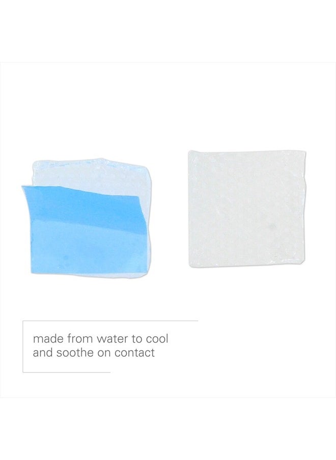 2nd Skin Squares Soothing Protection, Gel Squares 200-Count, Bacterial Barrier, One Size