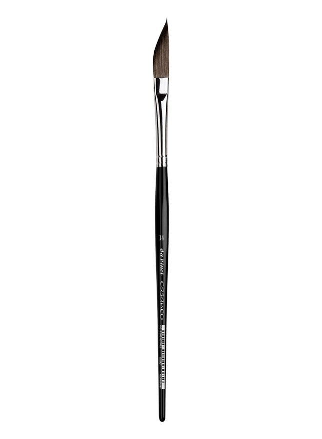 da Vinci Watercolor 5597-14 Casaneo Watercolor Brush, Black - Image 1