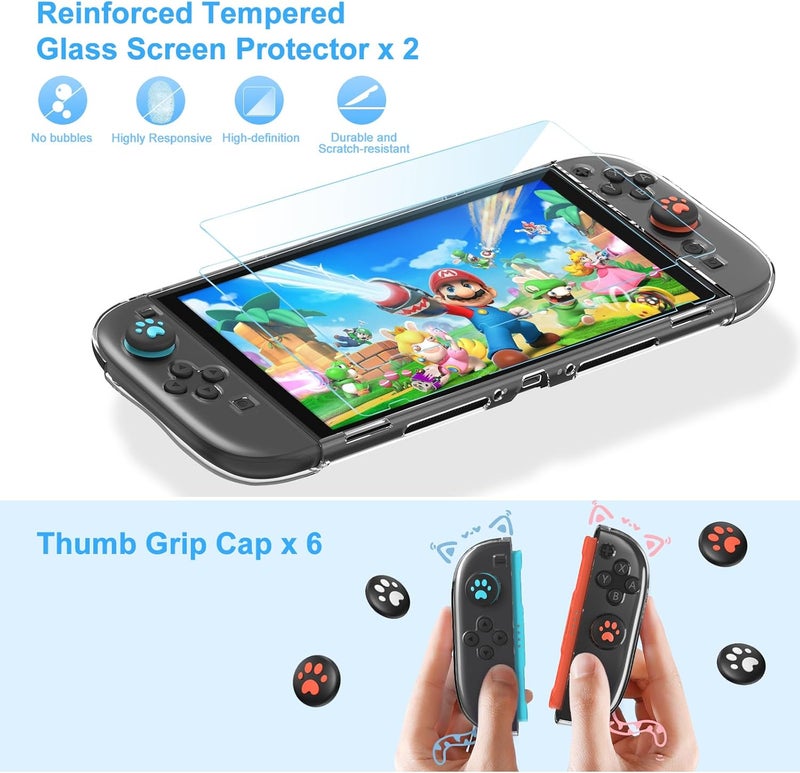 يونيك حقيبة Switch 2 المتوافقة مع NS Switch 2 (2025)، سوداء، حقيبة Switch 2 - Image 4