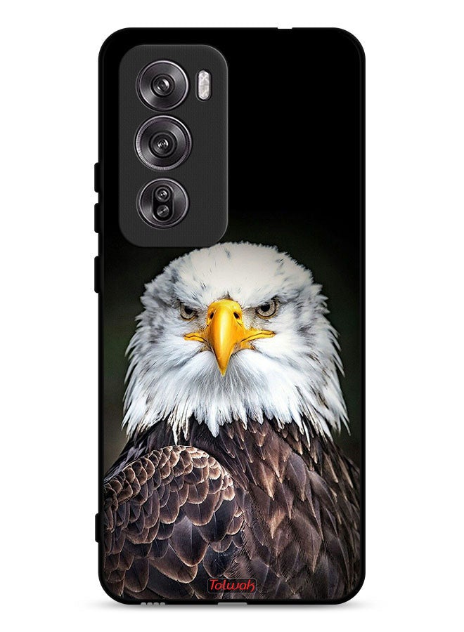 Tolwak Oppo Reno12 Pro 5G Protective Case Cover Eagle - Image 1