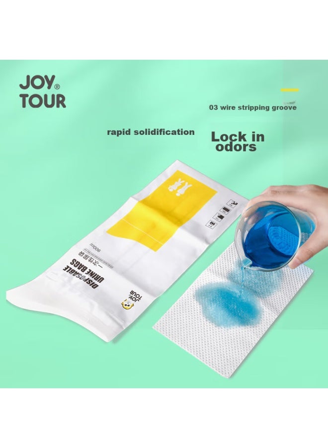 JOY TOUR Joytour Emergency Urine Bag, Disposable Urinal, Portable Urine Collection Device For Car, Mini Toilet, 4 Pieces/box - Image 5