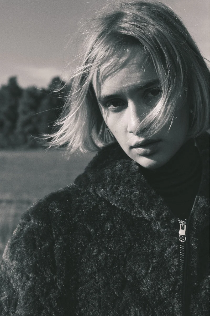 H&M Hooded teddy jacket