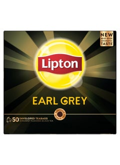 Lipton Earl Grey Envelope Tea 50 Teabags (100g)  - Image 1