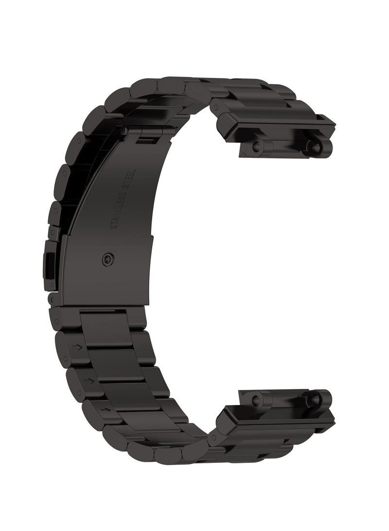 سوار رجالي معدني قابل للتعديل الفولاذ المقاوم للصدأ سوار بارد مع الملحقات سوار Amazfit T-Rex2 ووتش الذكية استبدال سوار - Image 3