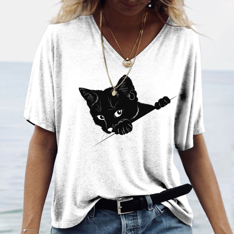 2024 T-Shirt Independent Station Women'S Short-Sleeved Wish Spot Temu - Image 1