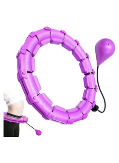 Rock Pow Abdomen Fitness Weighted Hoola Hoop With Auto-Spinning Ball  - Image 1