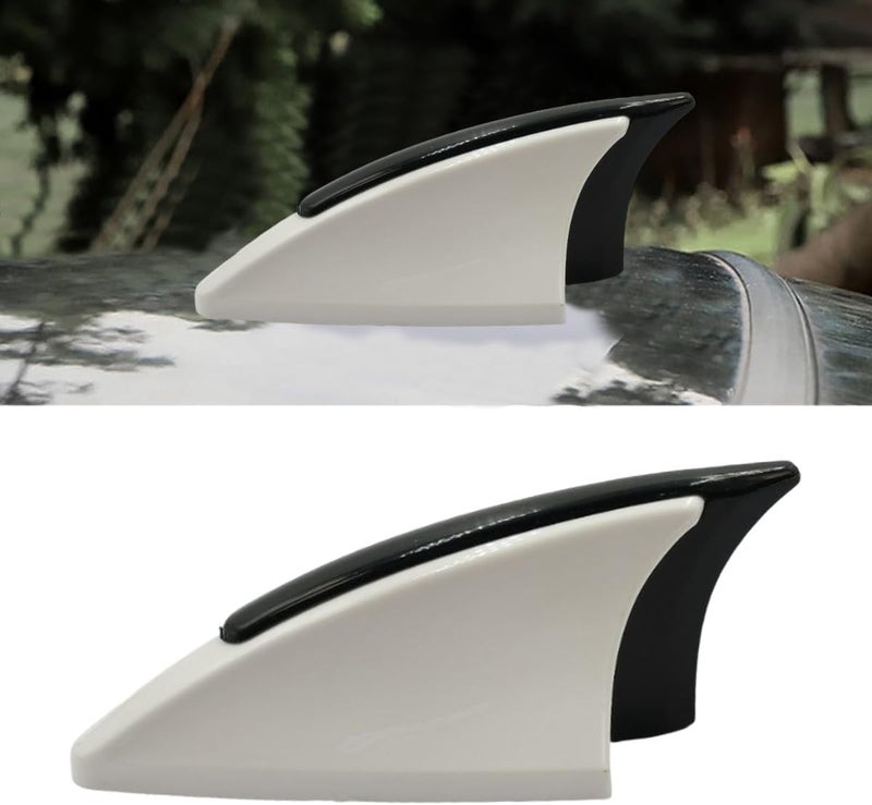 Universal Car Shark Fin Antenna Cover – Stylish Roof Antenna Decorative Cover for Car, SUV and Truck, AM/FM Radio Signal Compatible Car Roof Aerial Cover, Wind Resistant Car Antenna Replacement Cover, Easy Install Automotive Exterior Accessory - Image 4