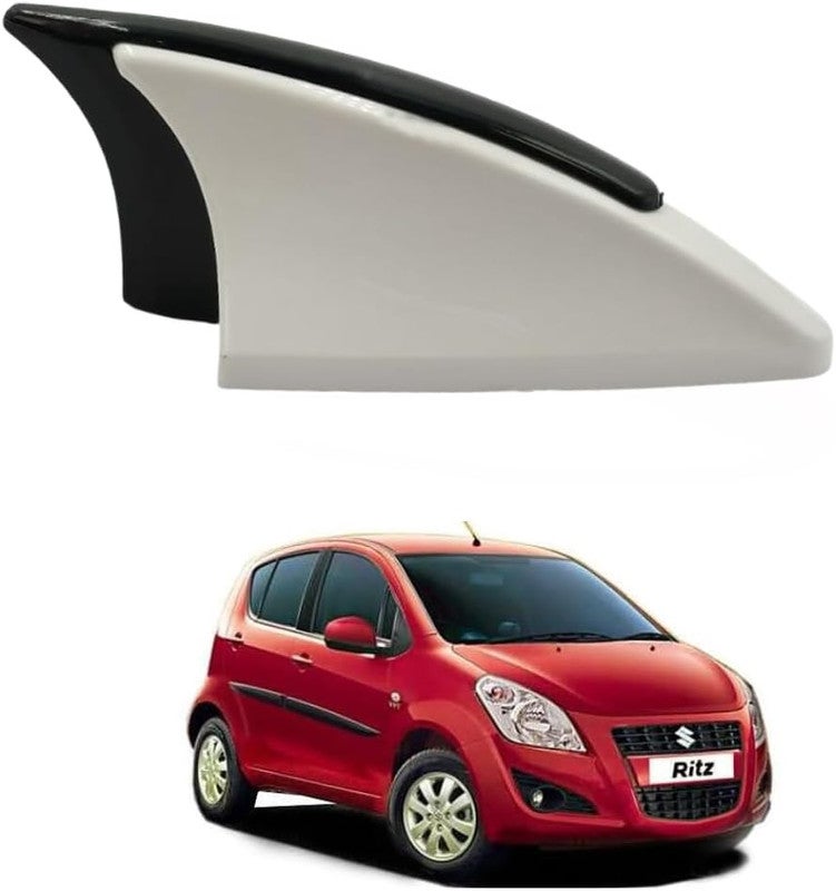 Universal Car Shark Fin Antenna Cover – Stylish Roof Antenna Decorative Cover for Car, SUV and Truck, AM/FM Radio Signal Compatible Car Roof Aerial Cover, Wind Resistant Car Antenna Replacement Cover, Easy Install Automotive Exterior Accessory - Image 1