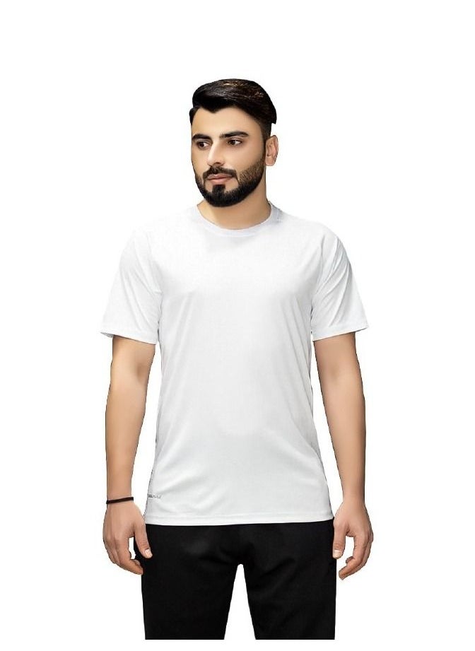 Plain White Crew Neck SPORT T-Shirt for Men - pzsku/Z456B0F9373123EF217DCZ/45/_/1671520135/63c6c2ee-d95f-40b6-8c81-52df54dc06b6