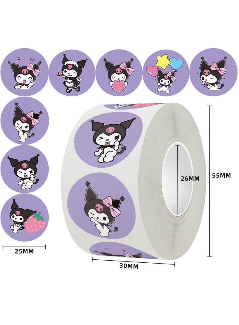 Children's reward stickers, 4 rolls of 2000 stickers, diary, notebook stickers, mobile phone laptop decoration stickers, children's game stickers - Image 3