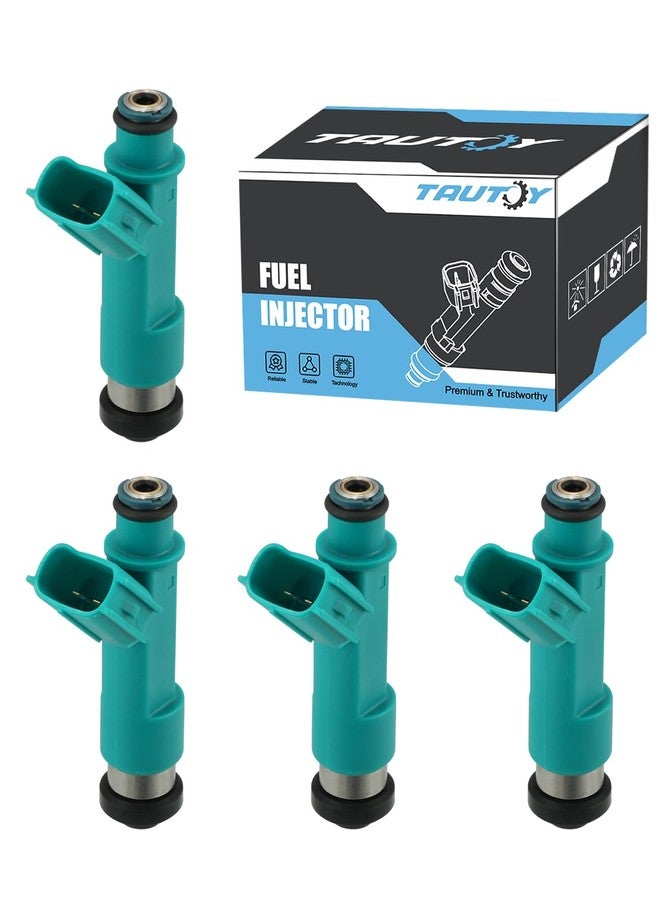 TAUTOY FJ758 Fuel Injectors 4PCS 2.4L Only For Scion tC 2005-2010,xB 2008-2015,For Toyota Camry 2004-2009,RAV4/Solara 2004-2008,Corolla/Matrix 2009-2013,Highlander 2004-2007,232090H060 2320928080 - Image 1