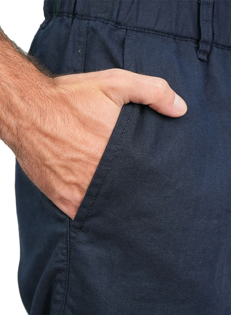 GIORDANO  Men's Slim Linen Cotton Bermuda Shorts for Men | Best Price UAE