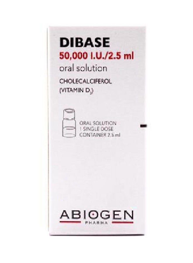 50,000 IU / 2.5 ml Oral Solution