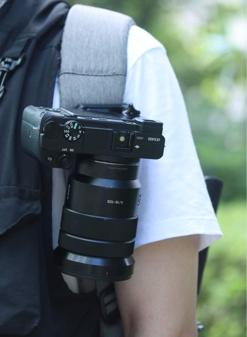 كابتن تيك F38 Camera Quick Release Plate w 1/4" to 3/8" Screw Thread, Quick Release Plate Camera Tripod Mount Adapter for Sony / Canon Monopod DSLR Stabilizer Slider - Image 3