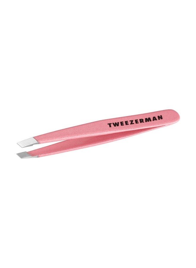 Tweezerman Weezerman Exclusive Tea Rose Mini Slant Tweezer - Image 1