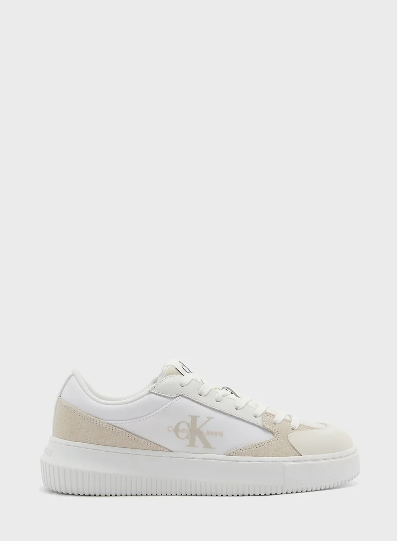 Calvin Klein Jeans Lace Up Low Top Sneakers