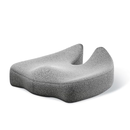 WELLGIVER Ultimate Pro Memory Foam Seat Cushion for Hip, Tailbone & Sciatica Pain Relief | Ergonomic Contoured Design | Pure Memory Foam Support for Office, Home & Car Chairs | Up to 100 Kg Capacity - Image 1