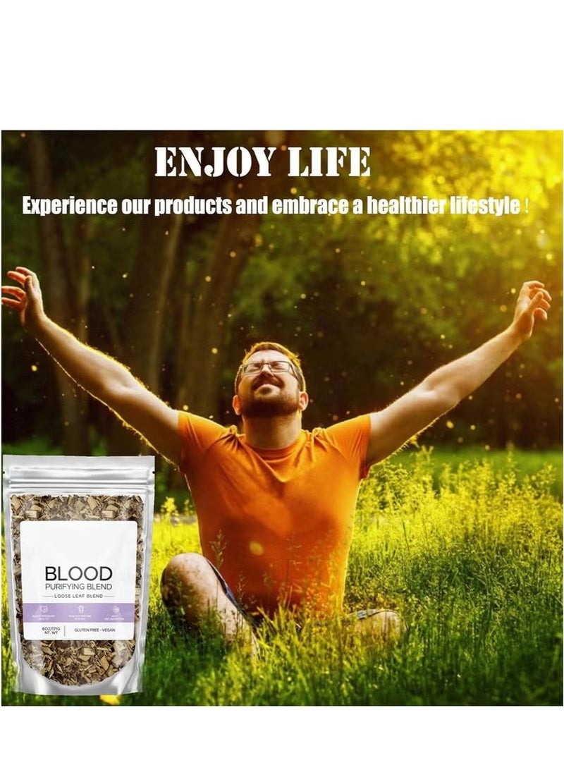 blood Earthly Blood Purifying Blend Tea For Men And Women Liver And Kidney Care Tea - Image 3