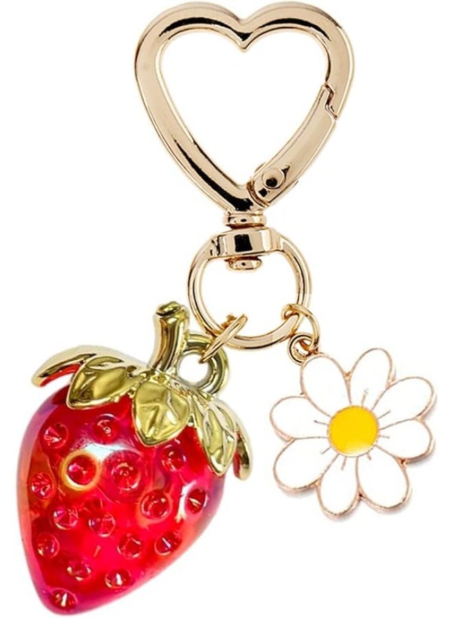 jaexest Elegant Women's Key Chain – Fashion Crystal Rhinestone Keyring Purse Charm – Perfect Gift for Her – Durable Metal Key Ring Accessory (Pack of 1) - Image 1